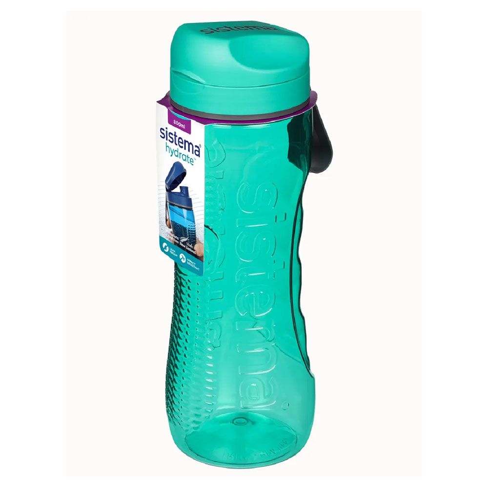 Sistema Tritan Active Water Bottle 800ml Blue Buy at Best